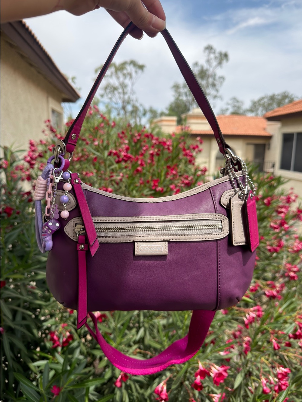 💜RARE Y2K Find! Coach Daisy Spectator Leather Crossbody✨